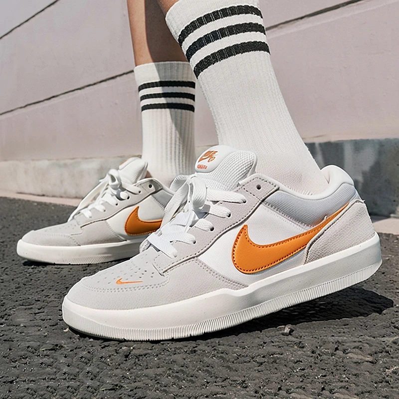 NIKE耐克男鞋板鞋SB FORCE 58低帮休闲经典复古运动鞋DV5477-007
