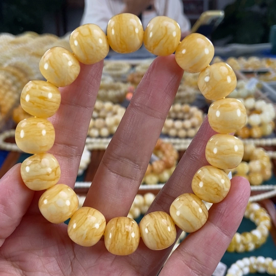 琥珀未镶嵌珠宝奇石14虎皮同料27.61