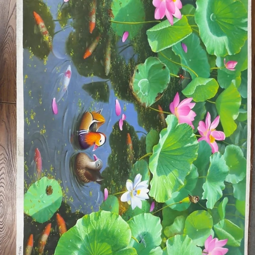 油画加油加油努力加油努力