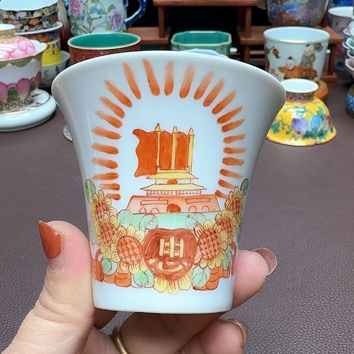 瓷片景德镇仿古手工制作精品展示