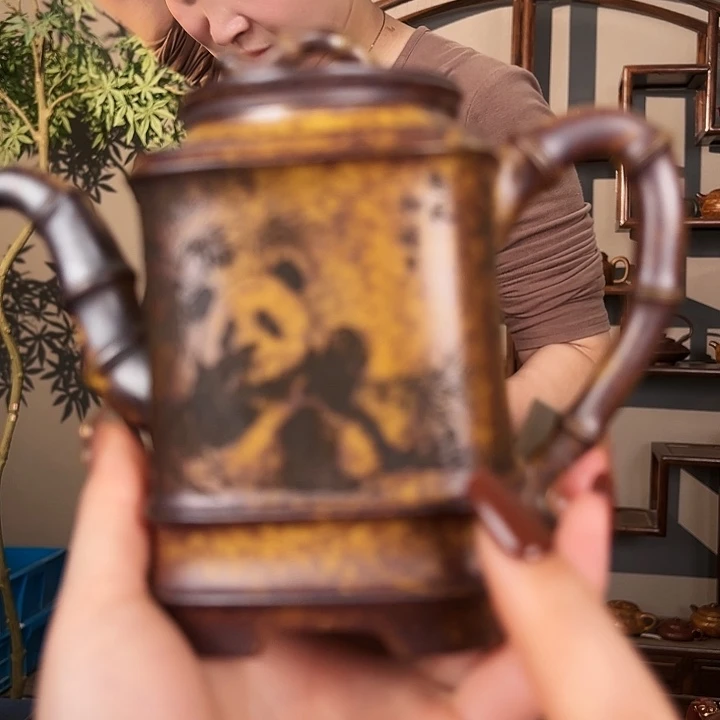 紫砂茶壶H*P宜兴紫砂工艺