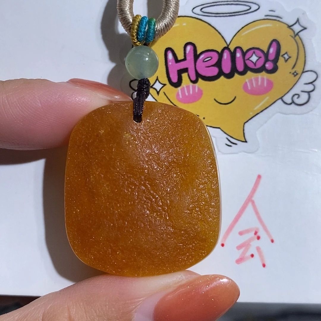 定制琥珀未镶嵌蜜蜡吊坠
