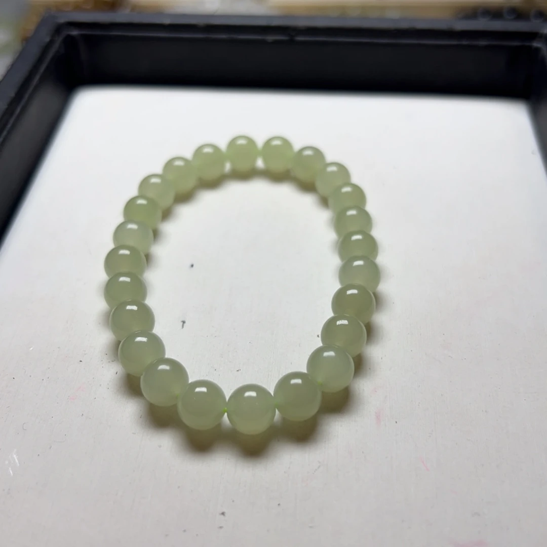 和田玉手链未镶嵌锦**筝