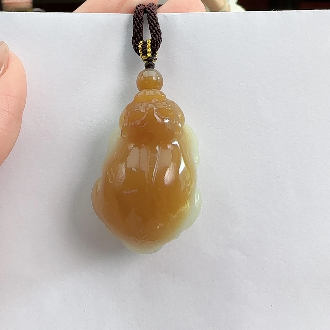 福***至和田玉未镶嵌颈饰