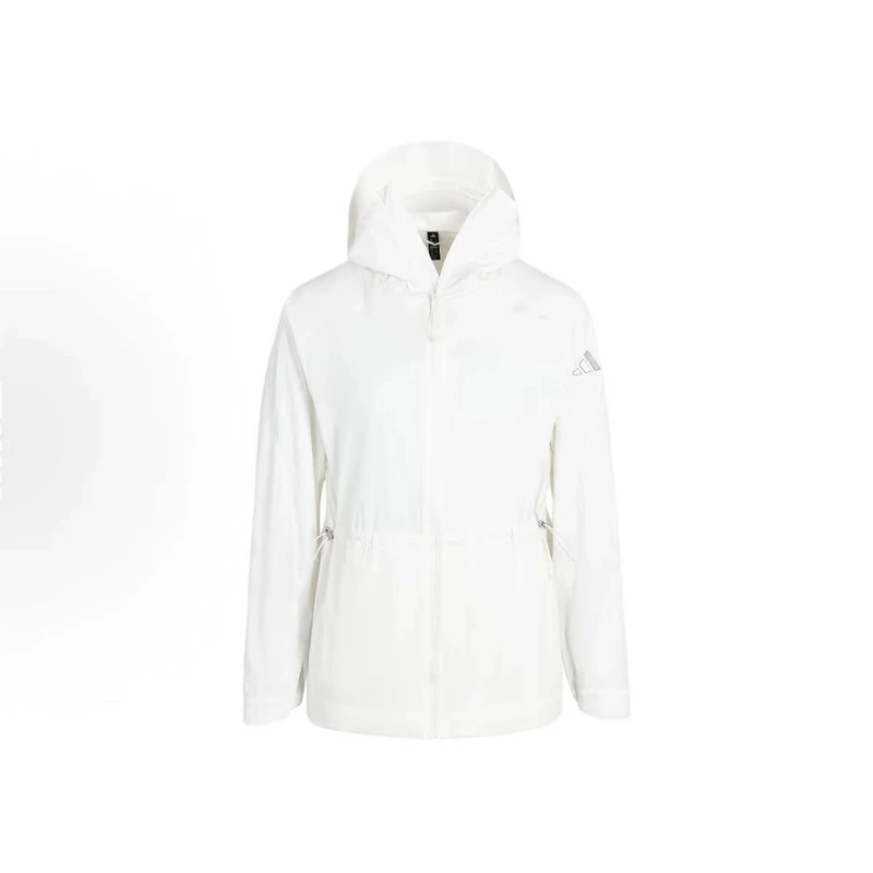 adidas/阿迪达斯 轻肤感系列防晒凉感夹克女款汉玉白JM8828