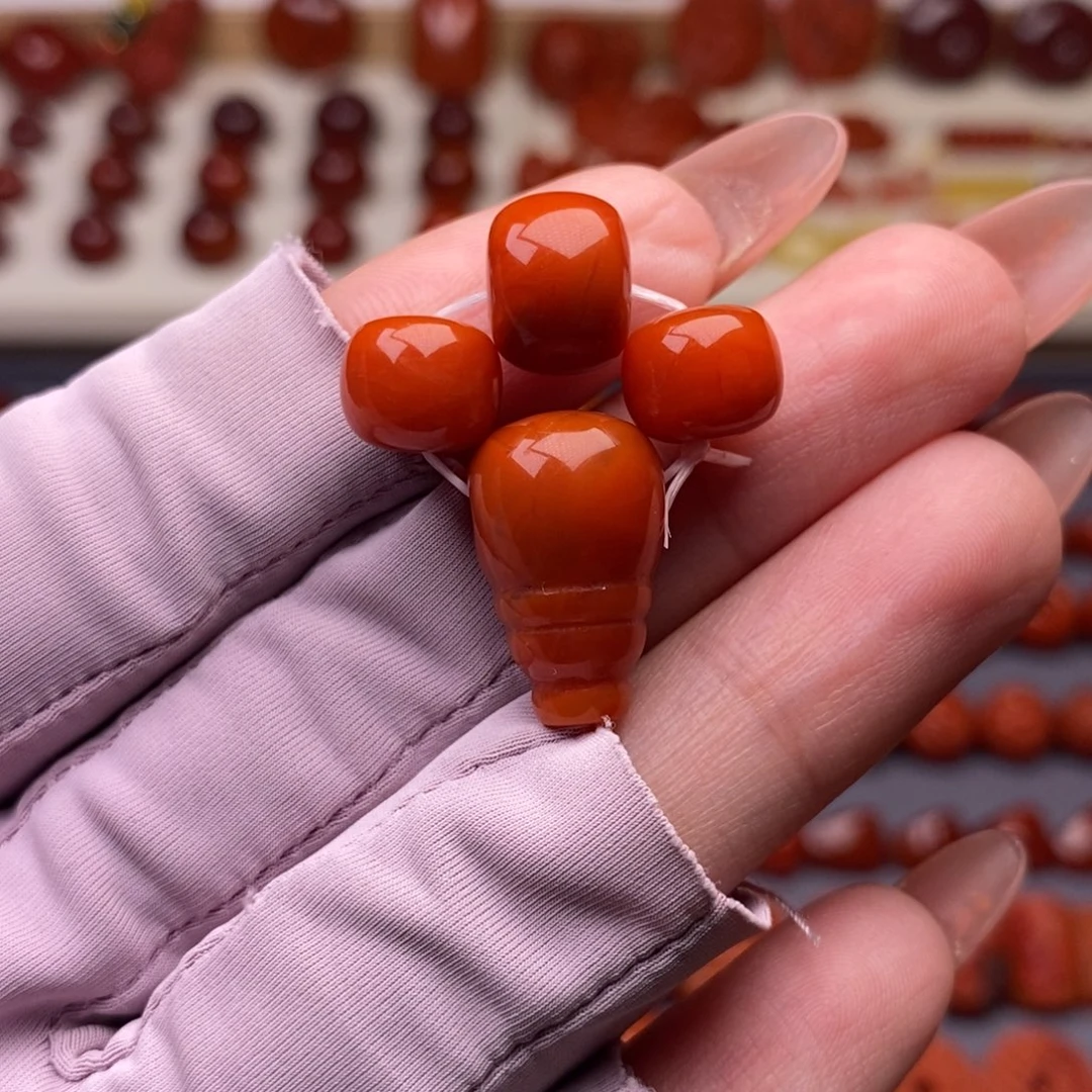 南红玛瑙未镶嵌配饰配8的串