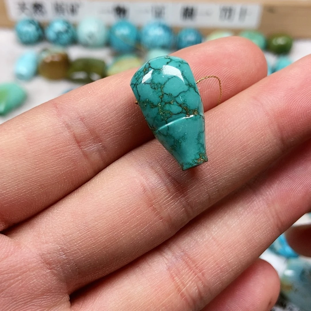 未镶嵌绿松石珠宝半成品