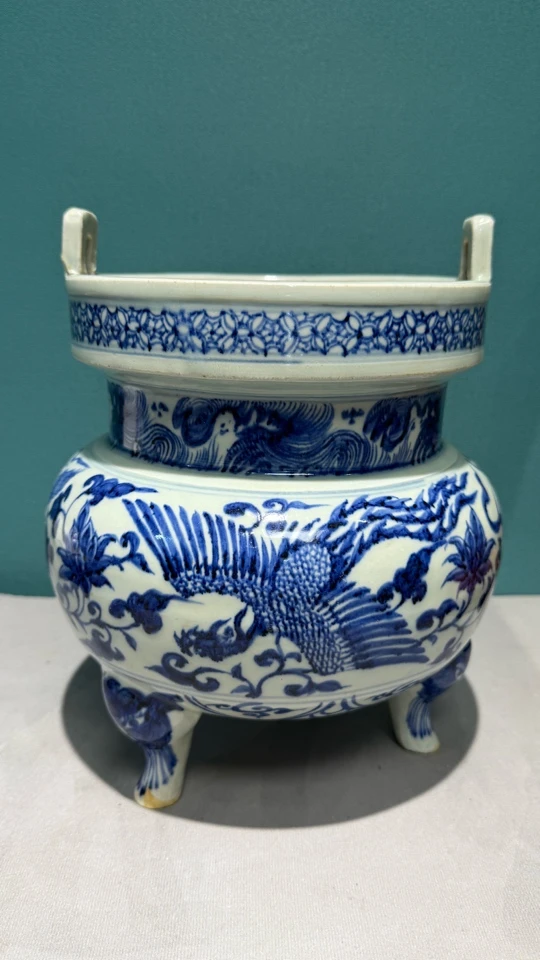 青花供桌用插香实用之选