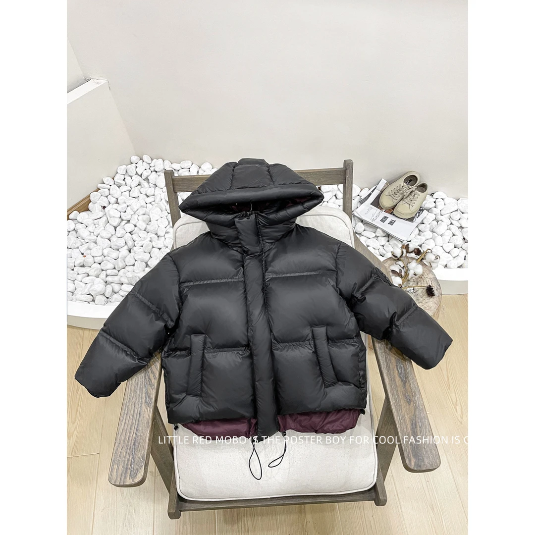 【12.19新款】童装儿童90白鸭羽绒服2024冬季新款男童外套MMY841226