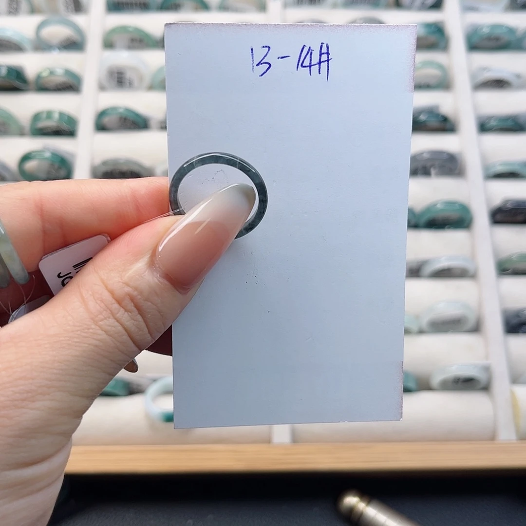 翡翠戒指未镶嵌戒指