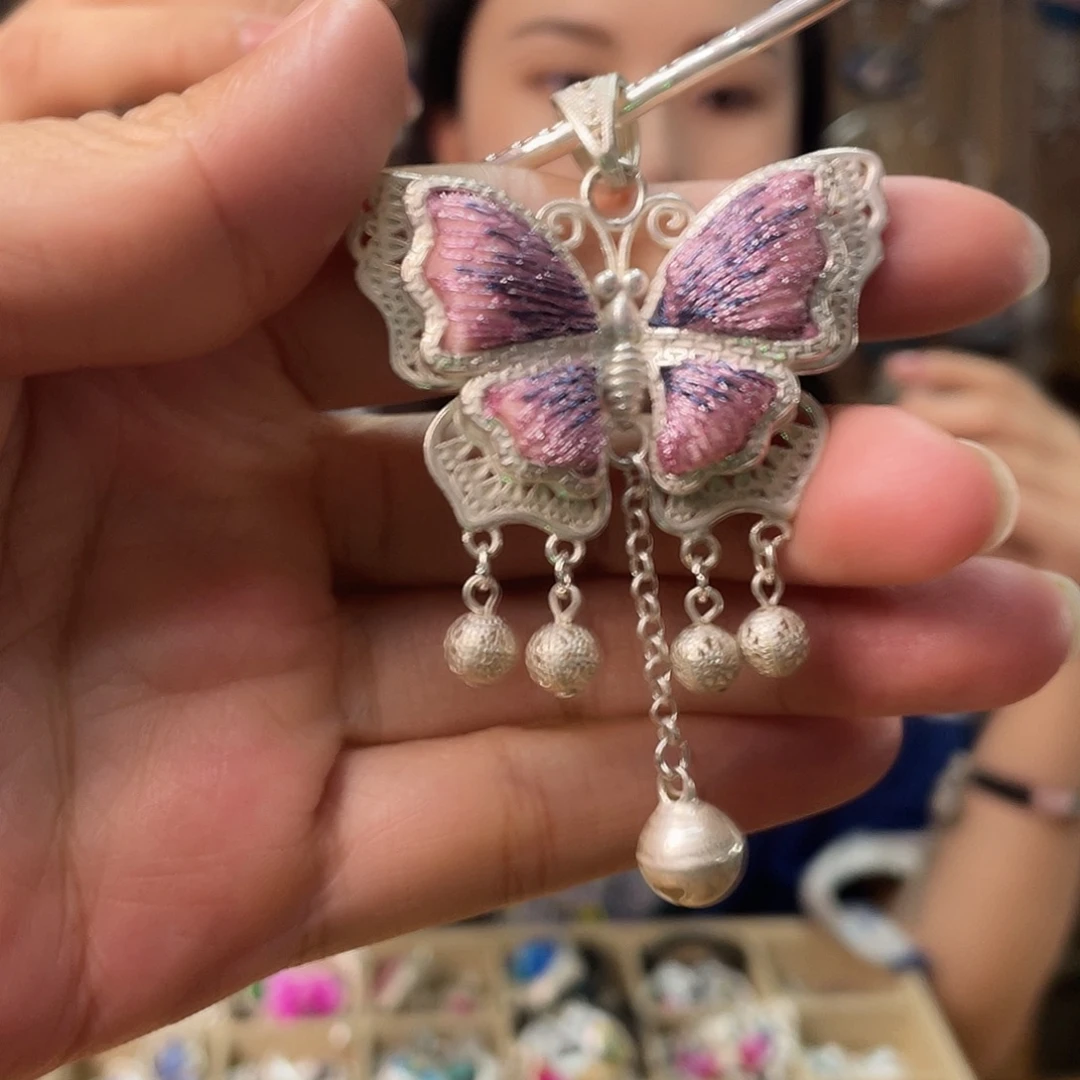 花岗石铁合金项链