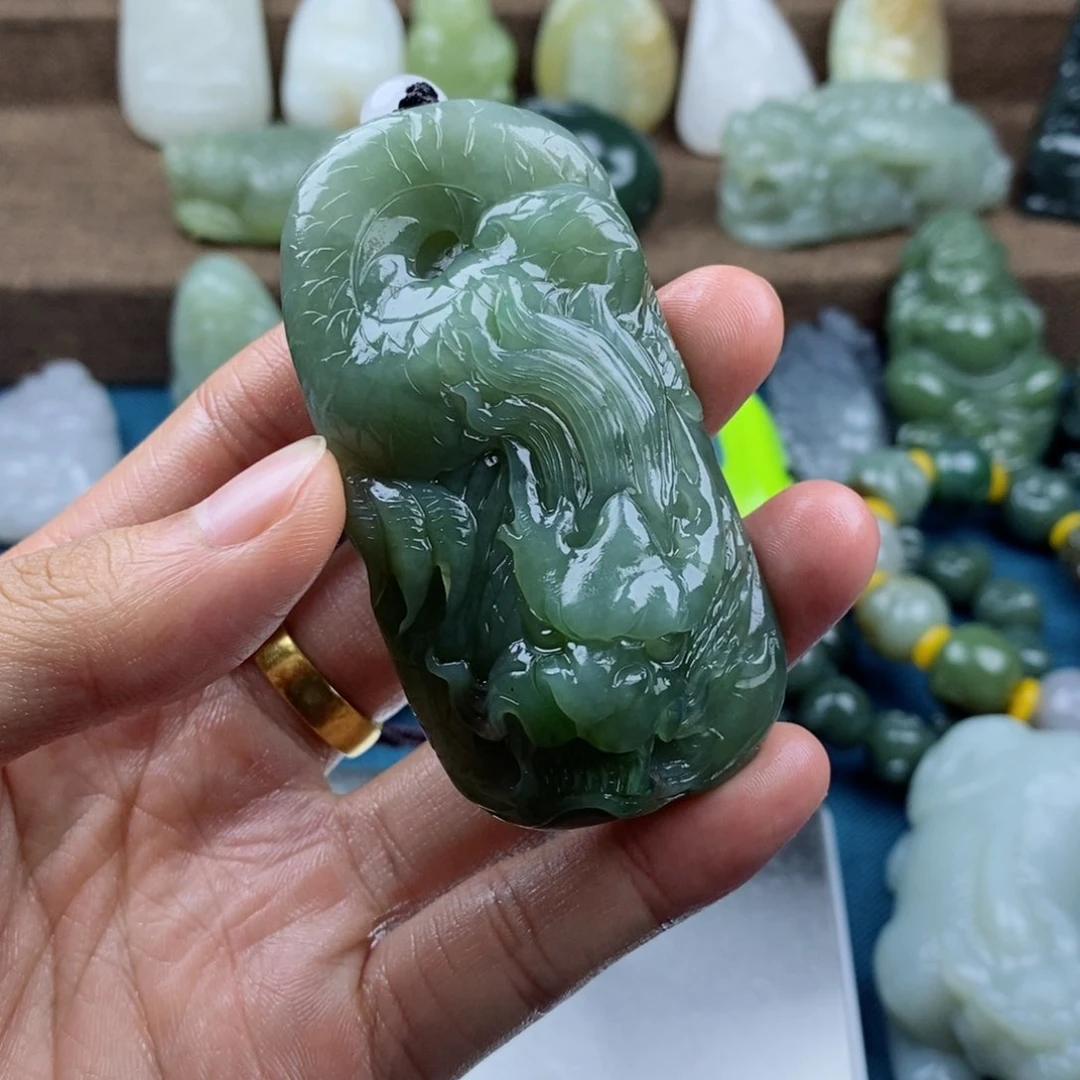未镶嵌和田玉珠宝奇石红***膏
