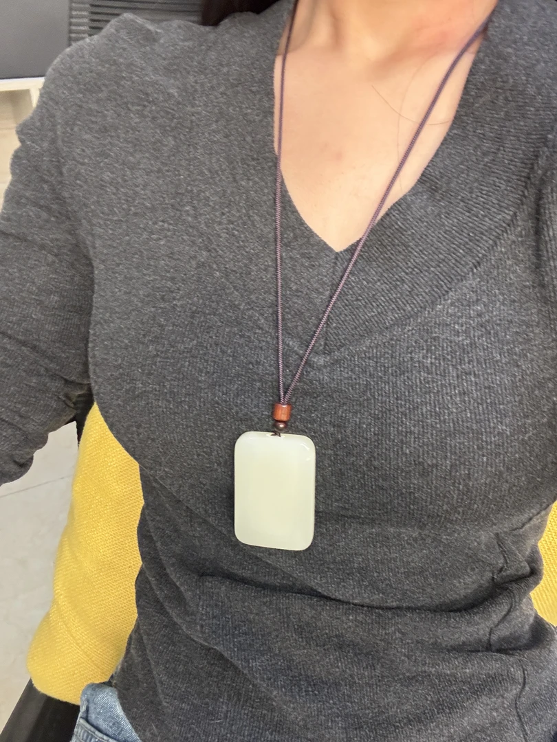 {新粉福利}4*6天然青海无事牌