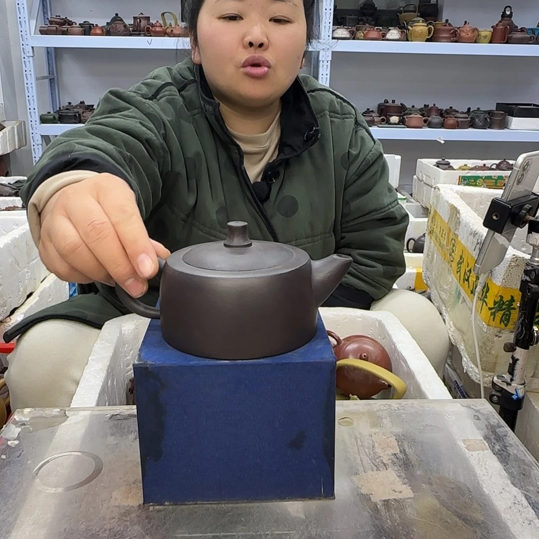 茶壶紫砂宜兴紫砂壶瑕疵处理