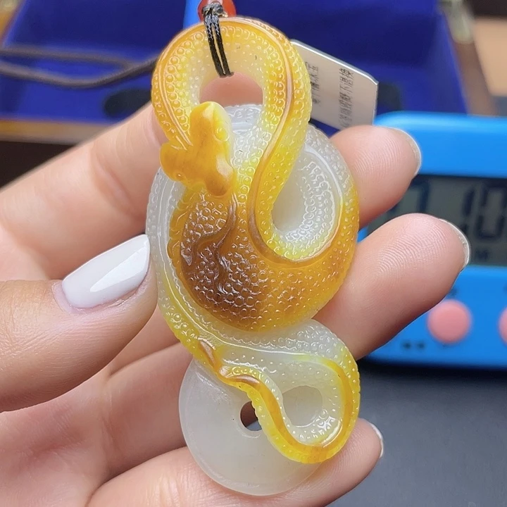 和田玉挂件未镶嵌用****5T