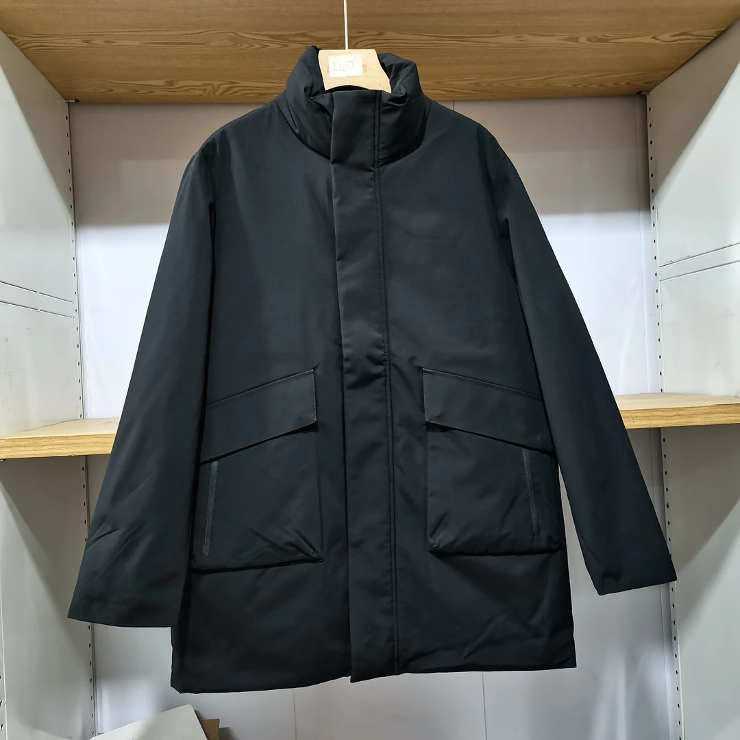 立领 男士冬季休闲保暖羽绒服 069911