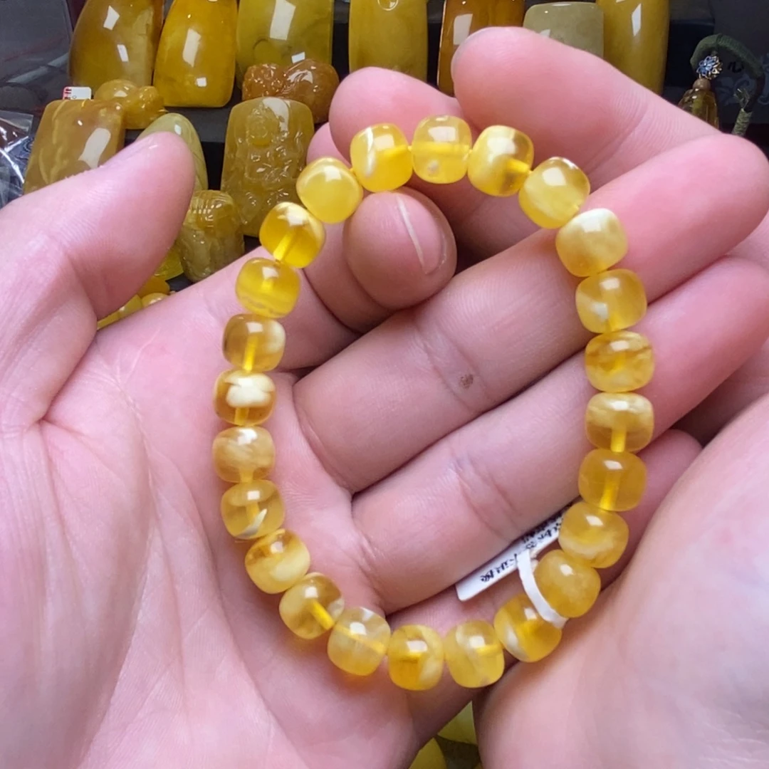 琥珀未镶嵌裸石蜜蜡