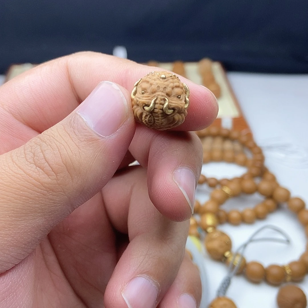 猴头核桃吊坠蜕单颗