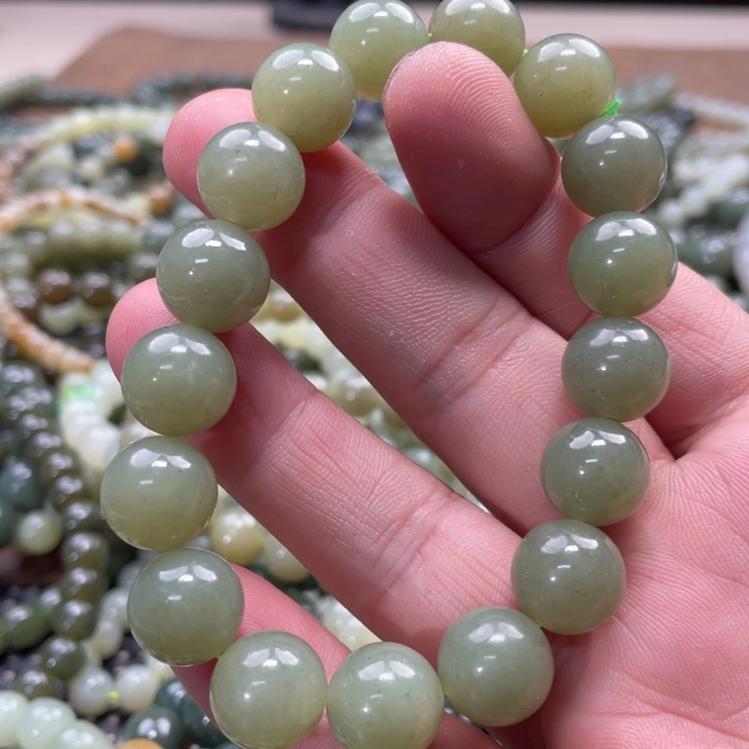 和田玉手链未镶嵌