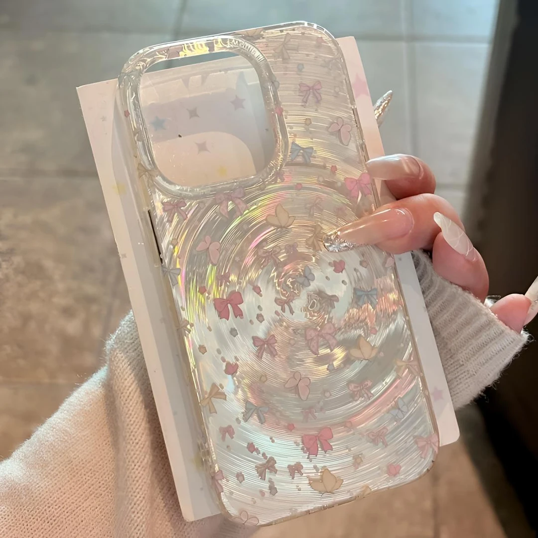 ins旋涡纷飞蝴蝶适用iphone16/15/14promax手机壳苹果13/12新款11