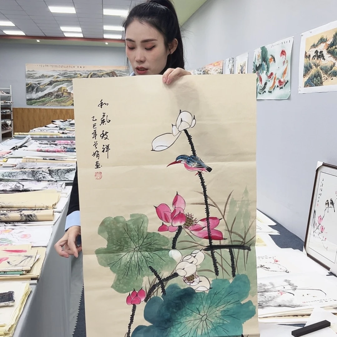 国画国画纯手绘作品
