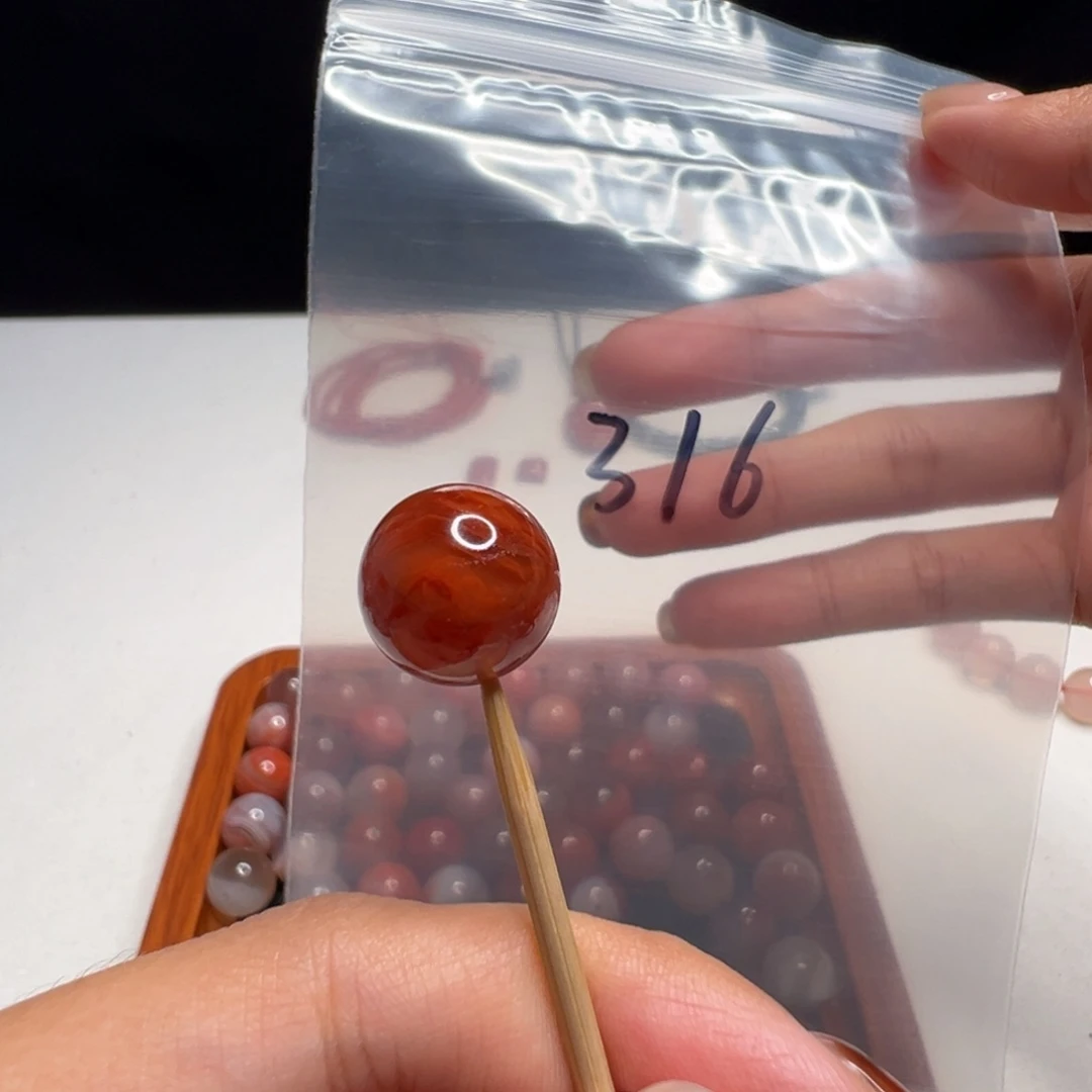 未镶嵌南红玛瑙南红玛瑙316号凉山冰飘13+