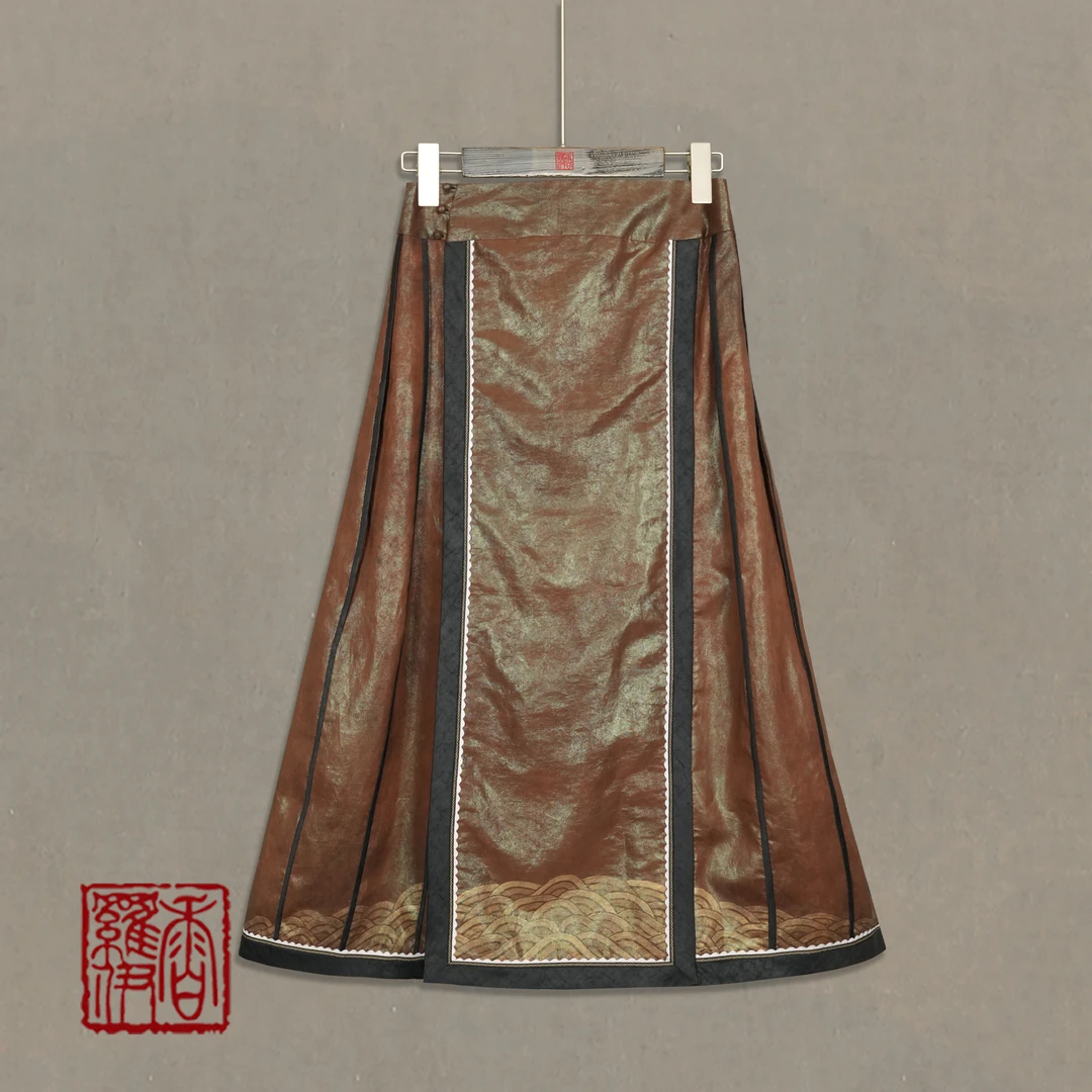 【金卉】传统复古马面裙绣花裙子