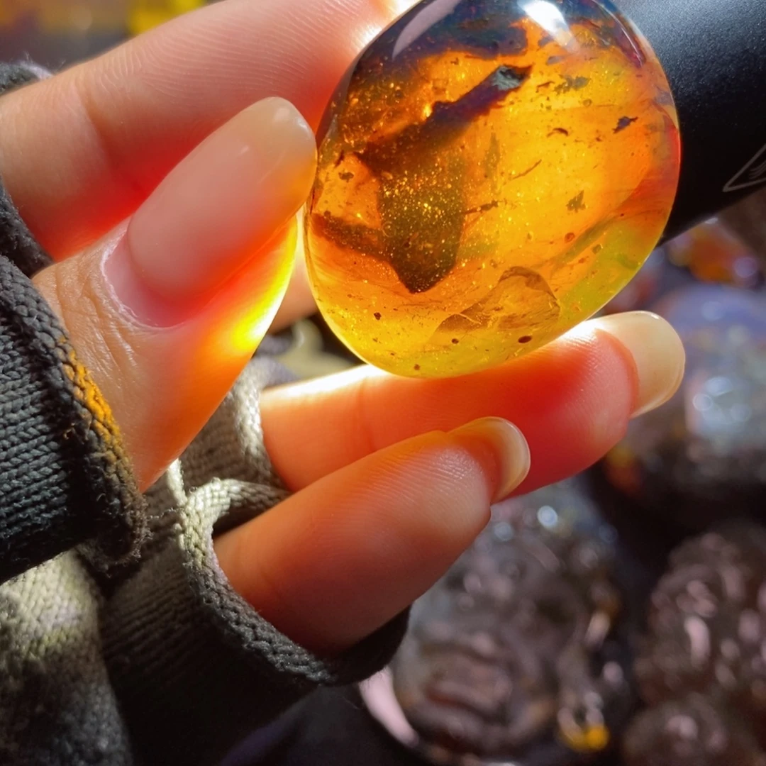 琥珀未镶嵌裸石珀