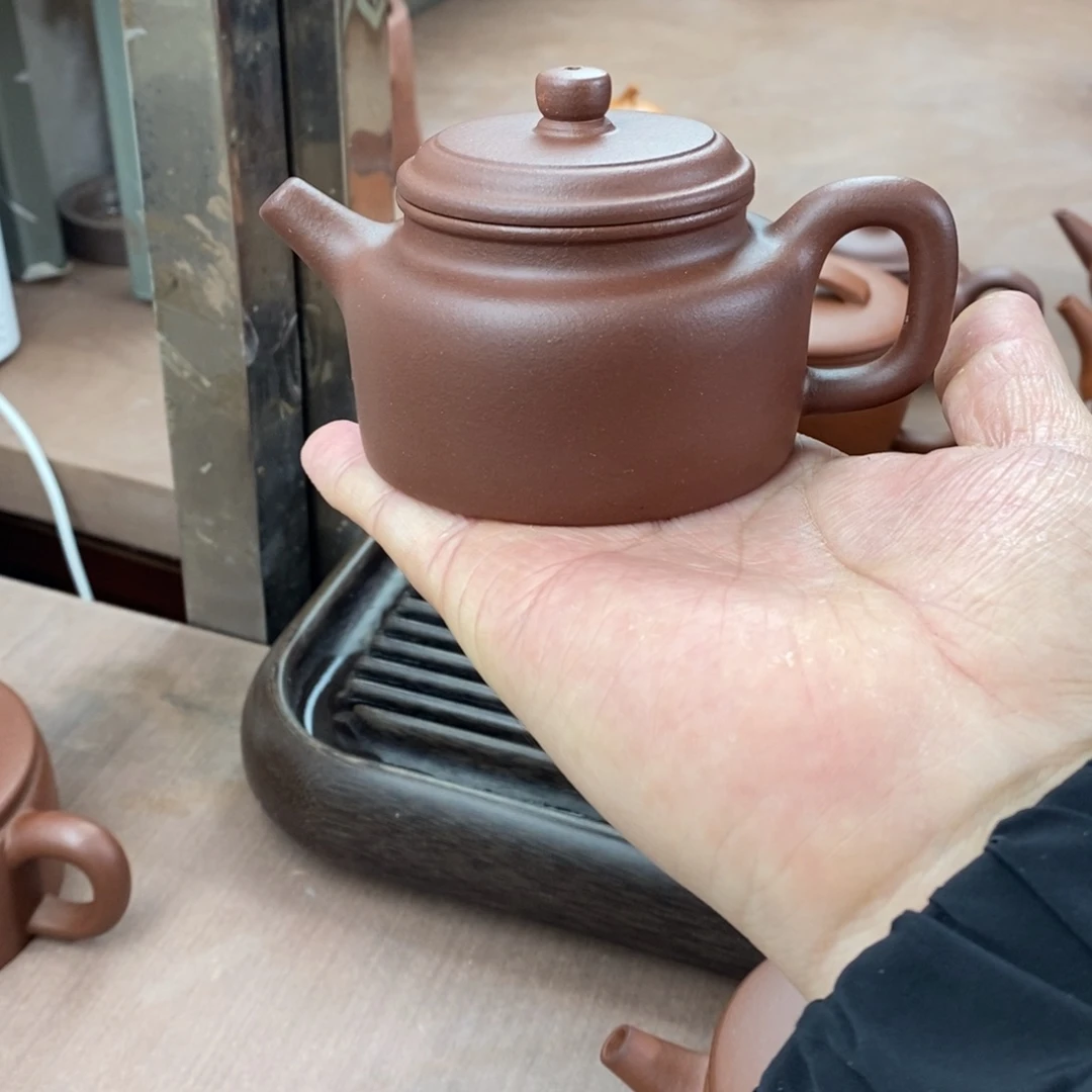 紫砂茶壶小*豆紫砂壶德中