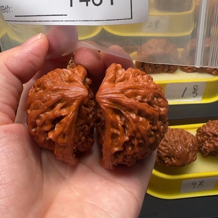 文玩核桃吊坠蛇王47