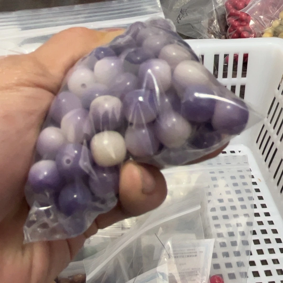 【闪购商品】白玉菩提吊坠a10/60颗紫飘