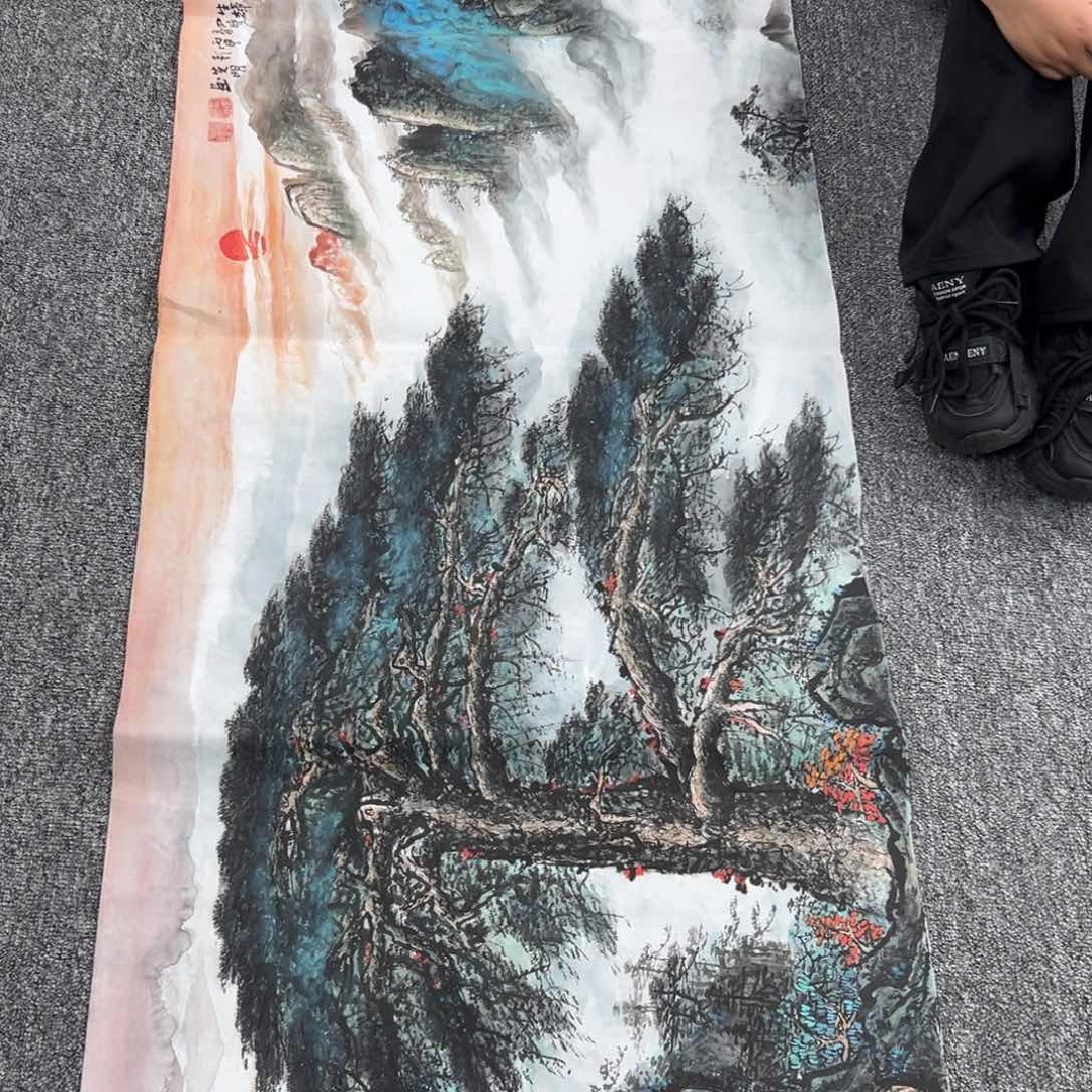 国画纯手绘字画教程分享