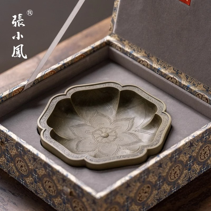 张小凤 手工班系列 《大象无形》砚台端砚绿端天然原石手工精品专业