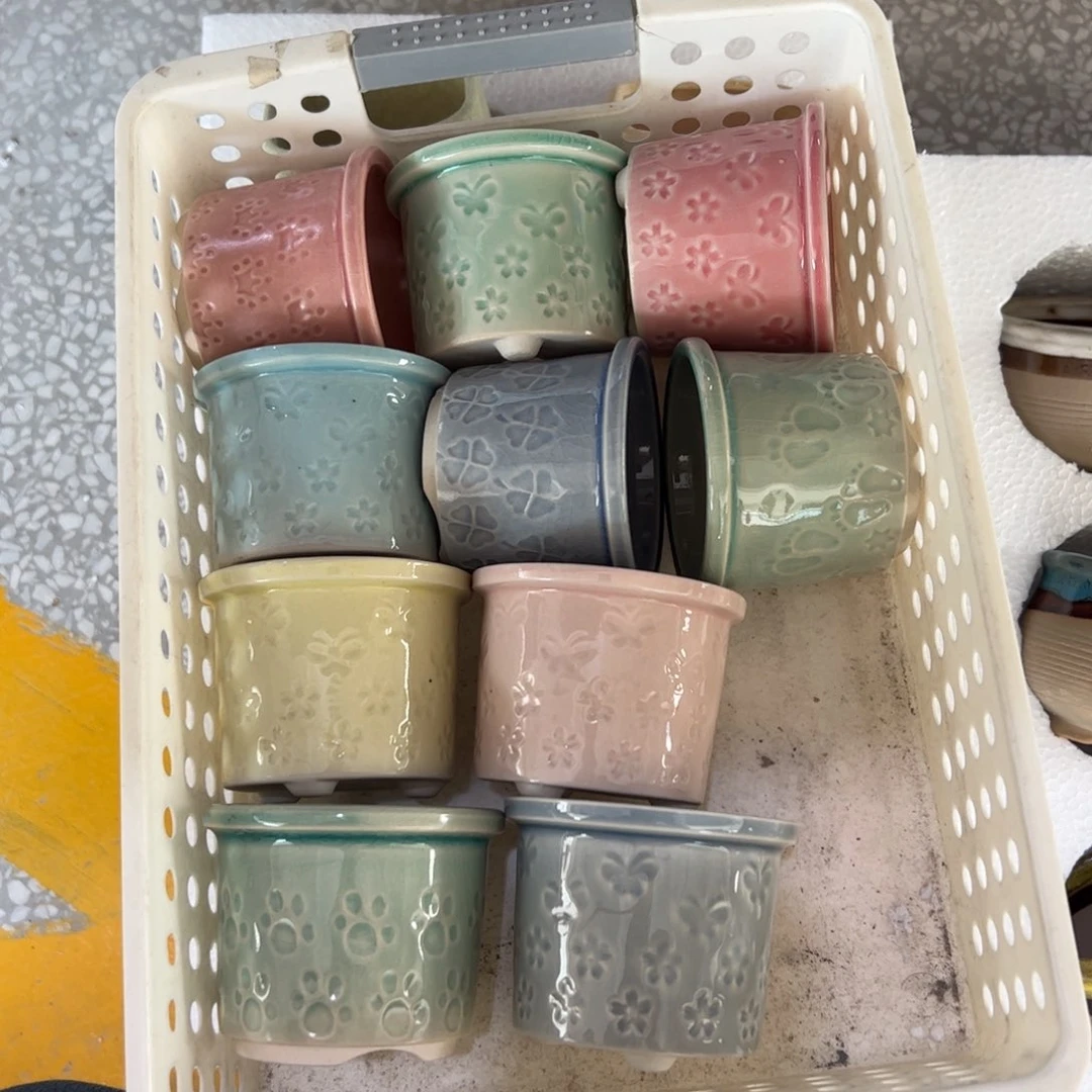 陶瓷多肉小花盆@@1683