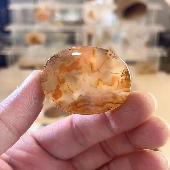 玛瑙/玉髓未镶嵌吊坠(不含链)