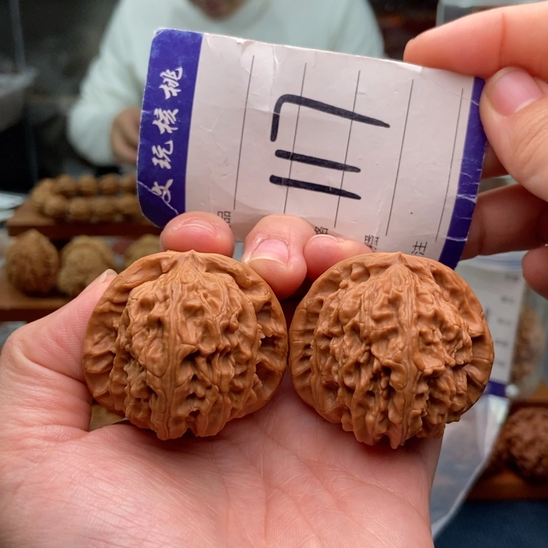 把件文玩核桃43白狮子