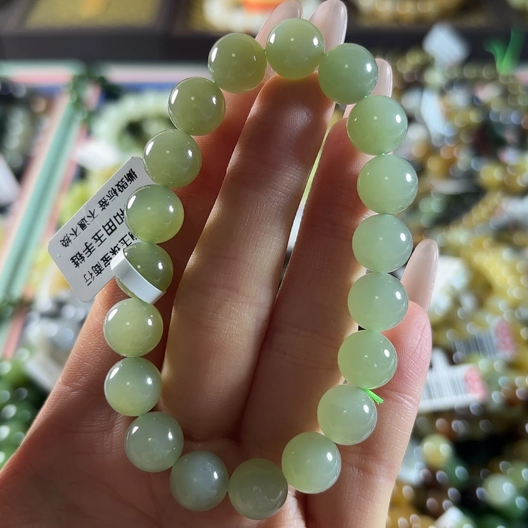 和田玉未镶嵌手链227