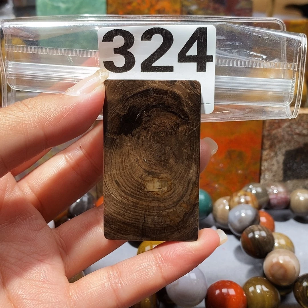 未镶嵌天然北票硅化玉吊坠硅化玉