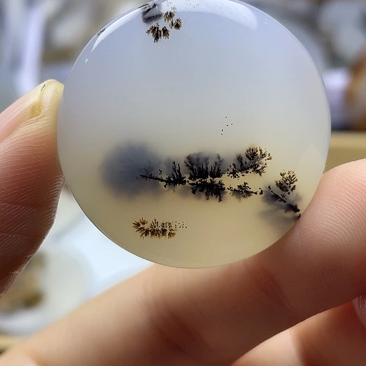 江***南玛瑙/玉髓未镶嵌颈饰