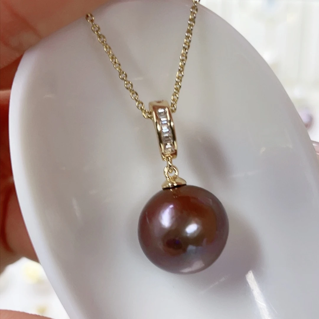 淡水珍珠吊坠(赠链)未镶嵌