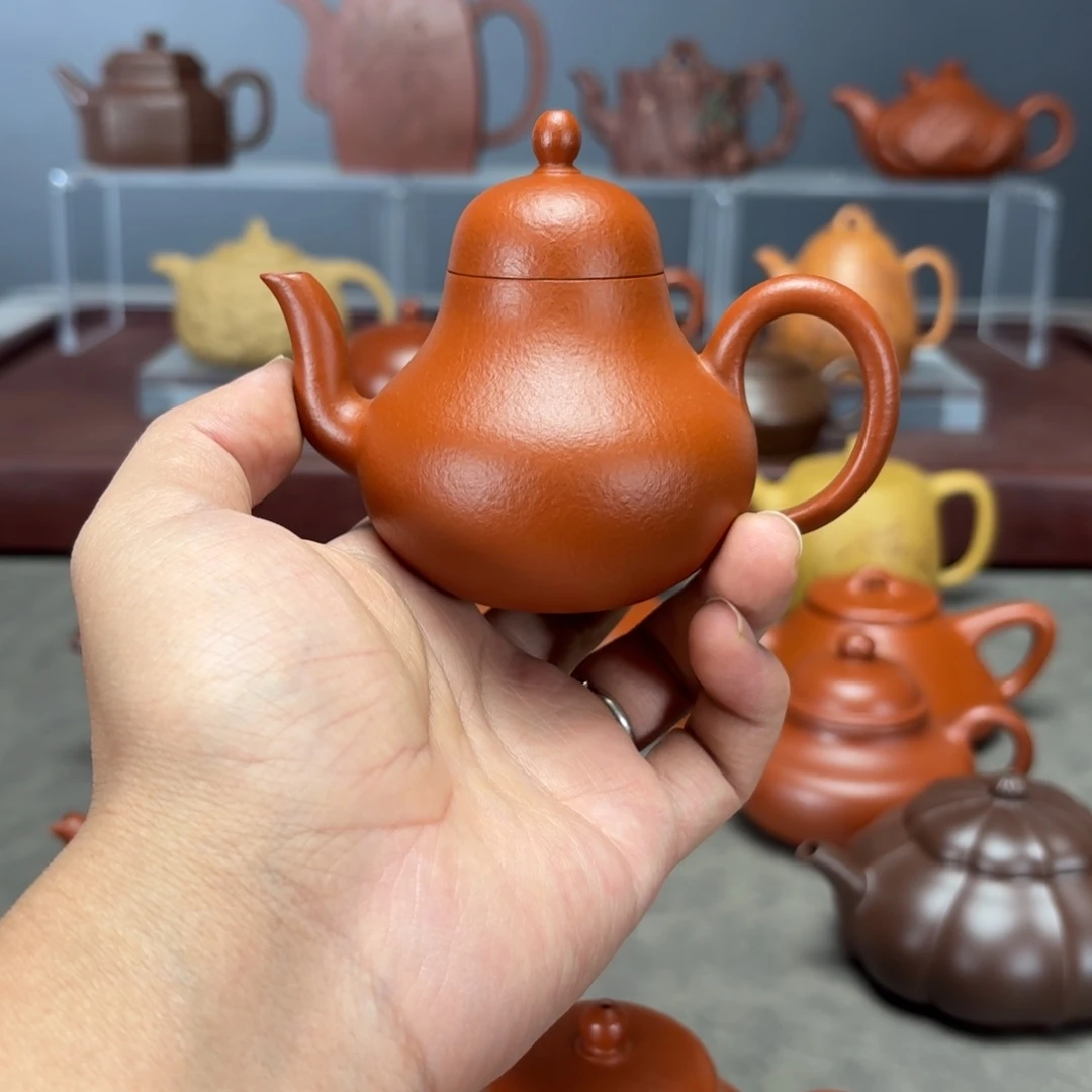 C***n紫砂茶壶思婷120CC朱泥