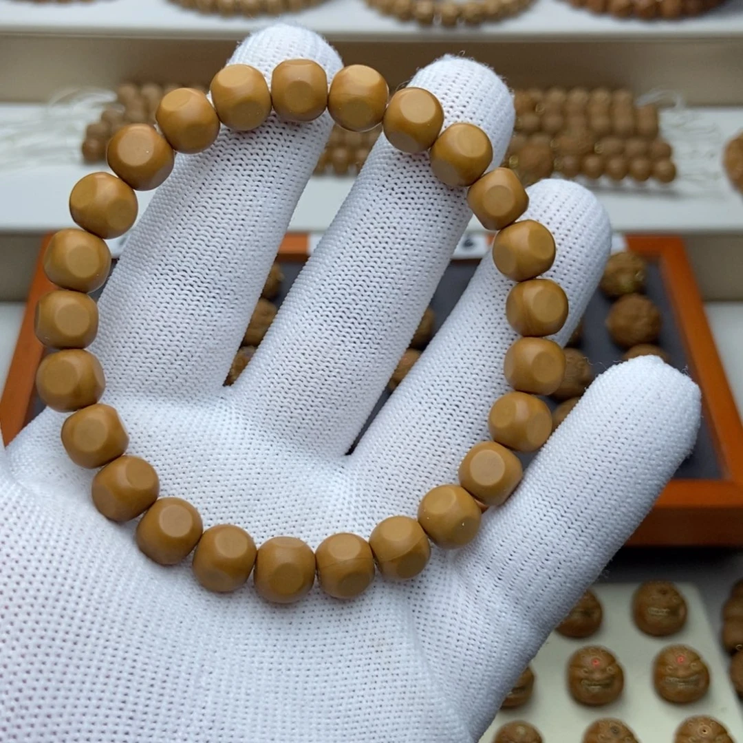 文玩核桃手串Z****ᑒ猴头核桃六方手串