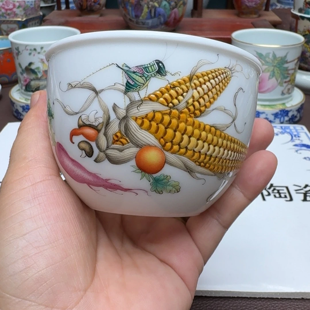 景德镇手工手绘展示