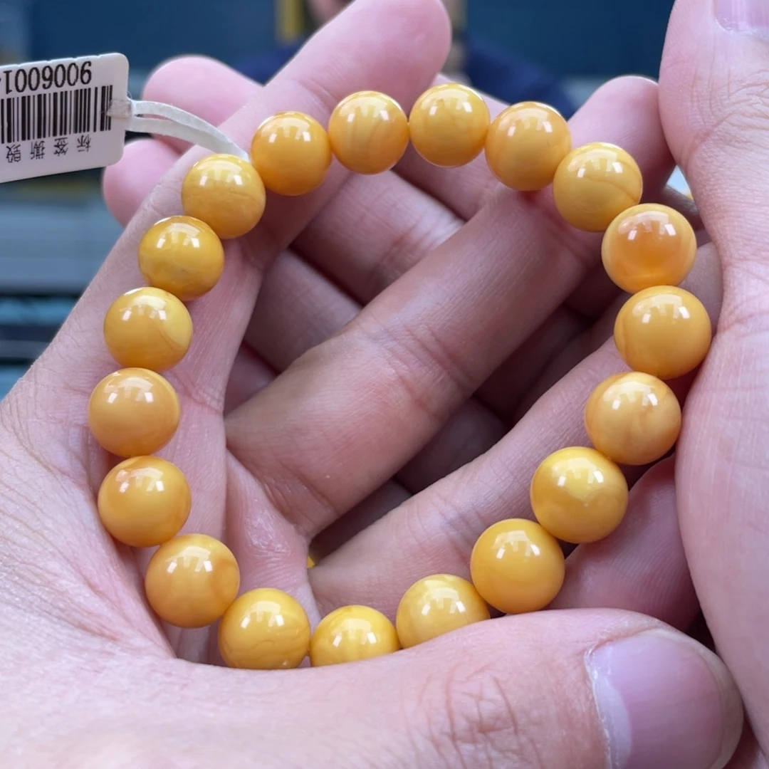 琥珀裸石未镶嵌琥珀蜜蜡手串