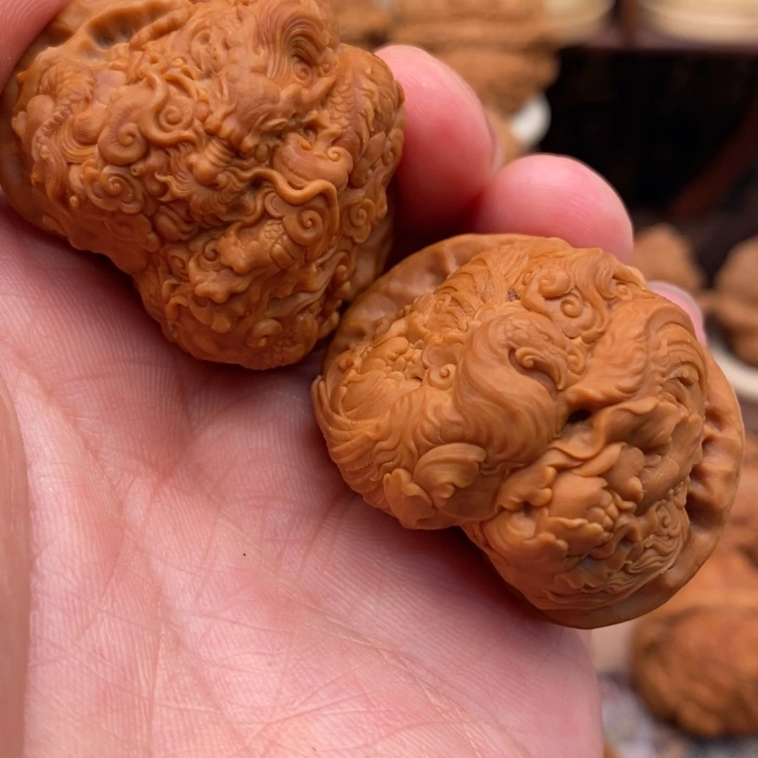 核桃手串/手链雷*龙凤呈祥