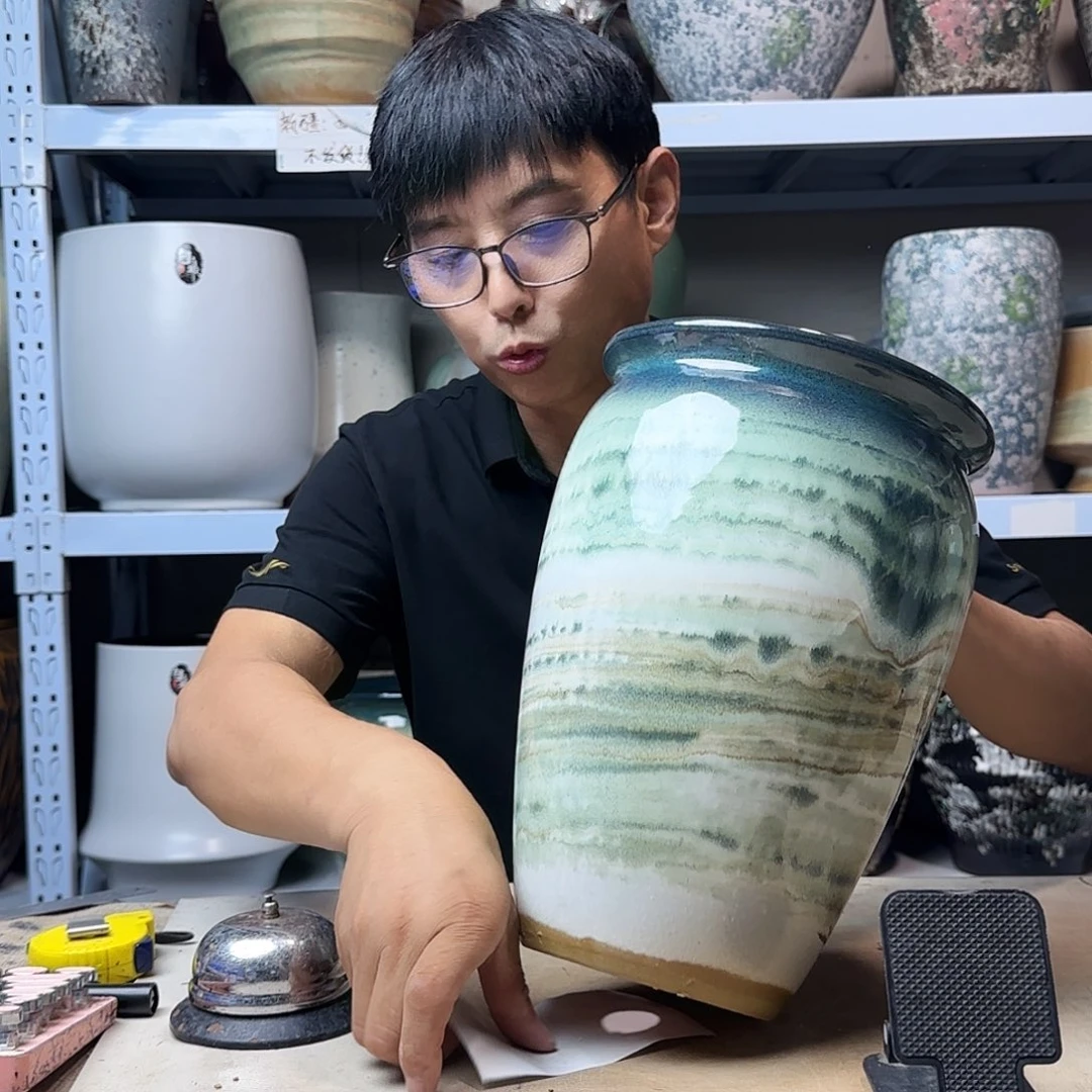 紫砂花盆尺寸20@30  A182