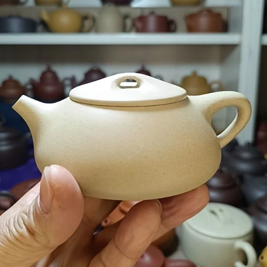 紫砂茶壶19号原矿本山段景舟石瓢230cc半手工