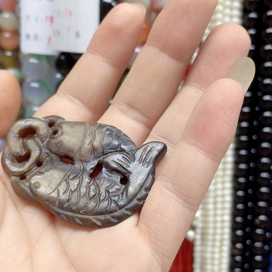 一***寒玛瑙/玉髓合金珠宝半成品
