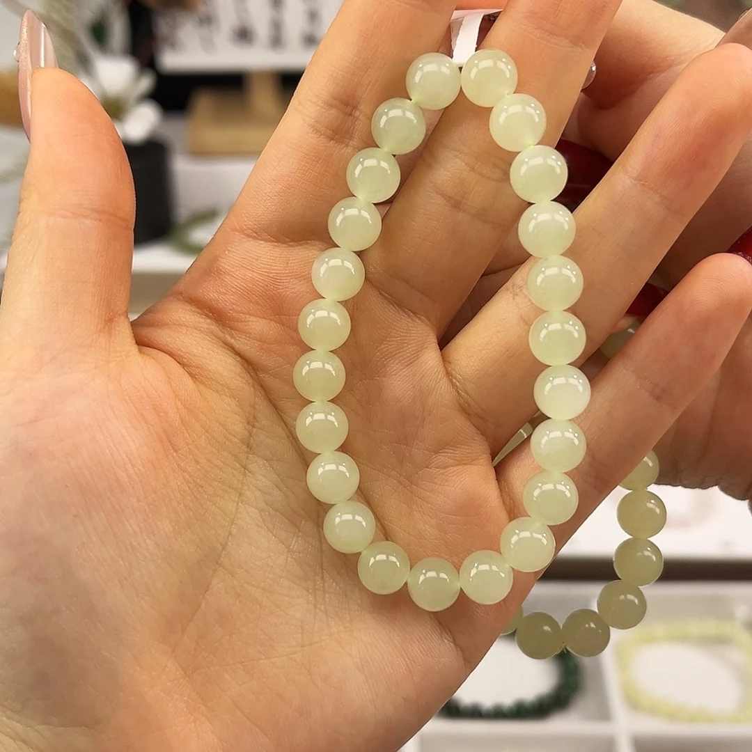 沪***文和田玉未镶嵌手链