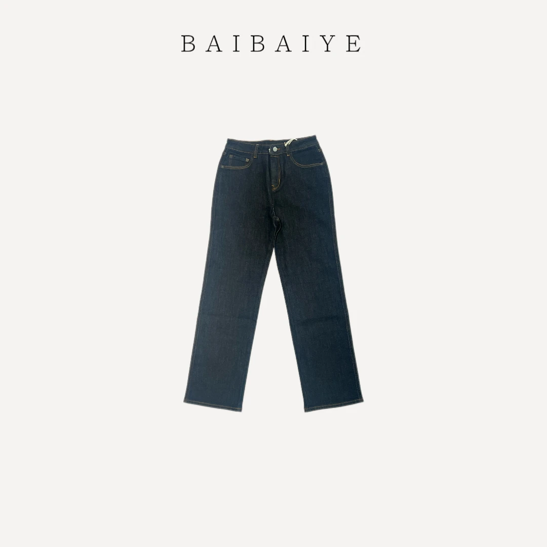 复古时髦摩登立体筷子裤【BAIBAIYE】Z25FZ212